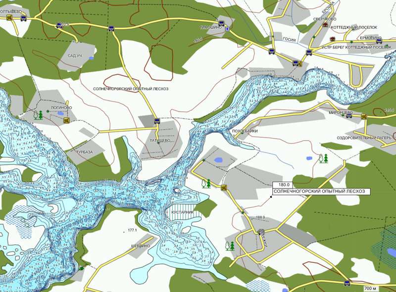 Интерактивная карта рыбака